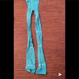 Blue tights